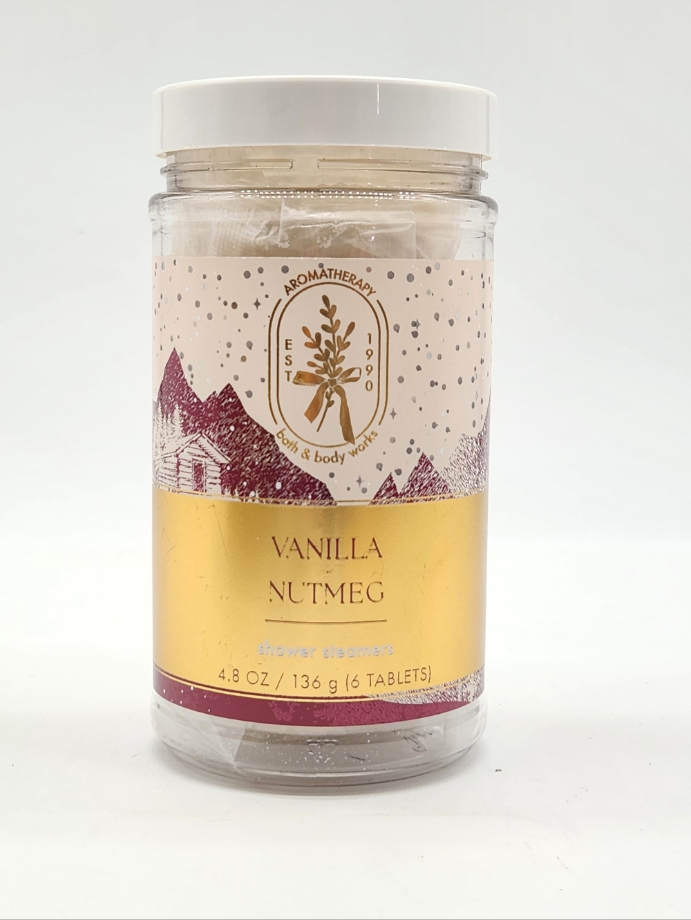 NEW Bath & Body Works SHOWER STEAMERS Vanilla & Nutmeg